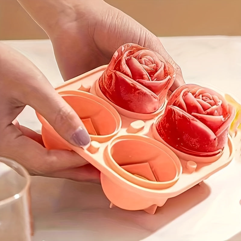 Rose Ice Cube Mold Tray-GZ93