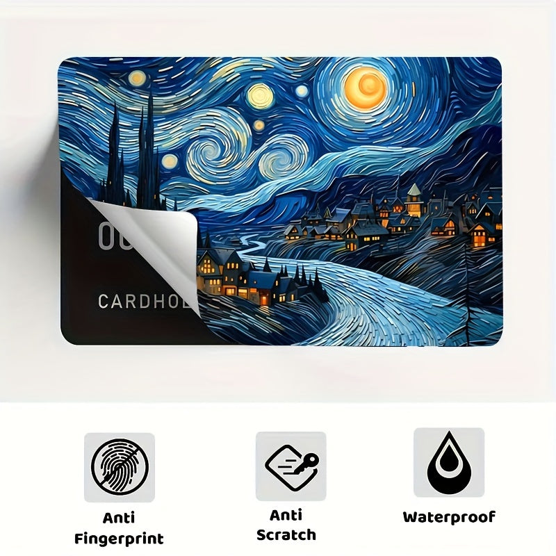 Van Gogh Starry Night Card Skins- HMT17SN