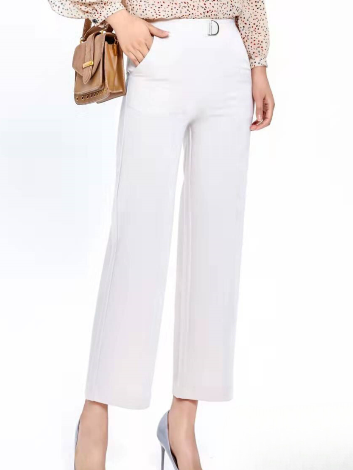 Wide Leg Linen Pants for Women – Lightweight and Breathable Summer Trousers #71932