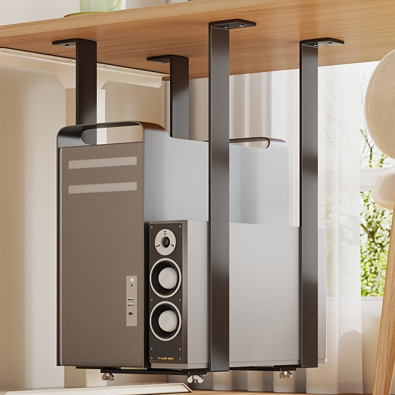 Stainless Steel Computer Tower Stand, Wall Mounted Bracket – TJR1K5B