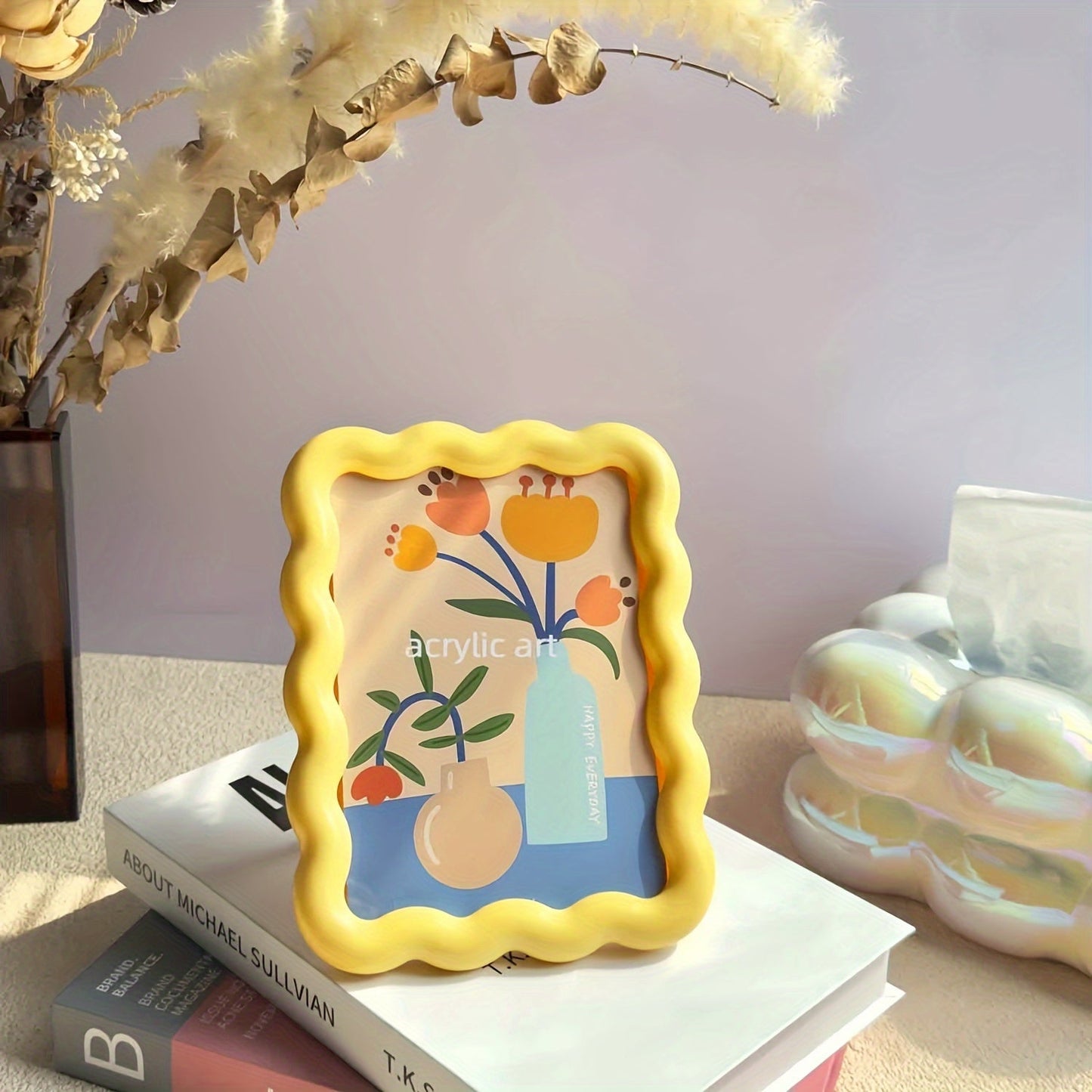 Milk Yellow Cute Decorative Photo Frame - DGU9