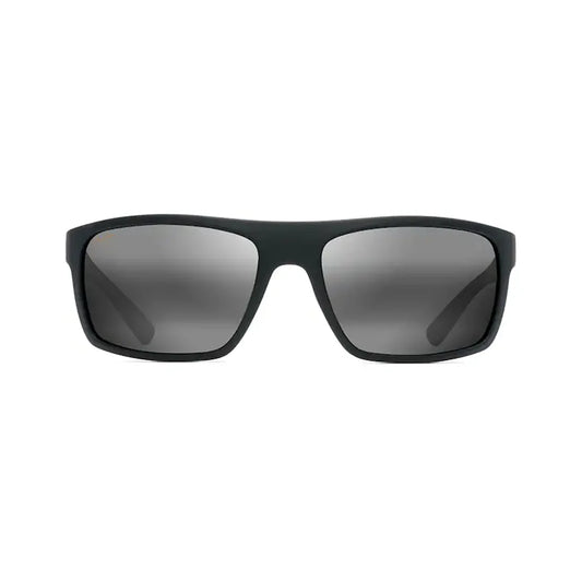 MAUI JIM Byron Bay Sunglasses Matte Black Rubber | Neutral Grey