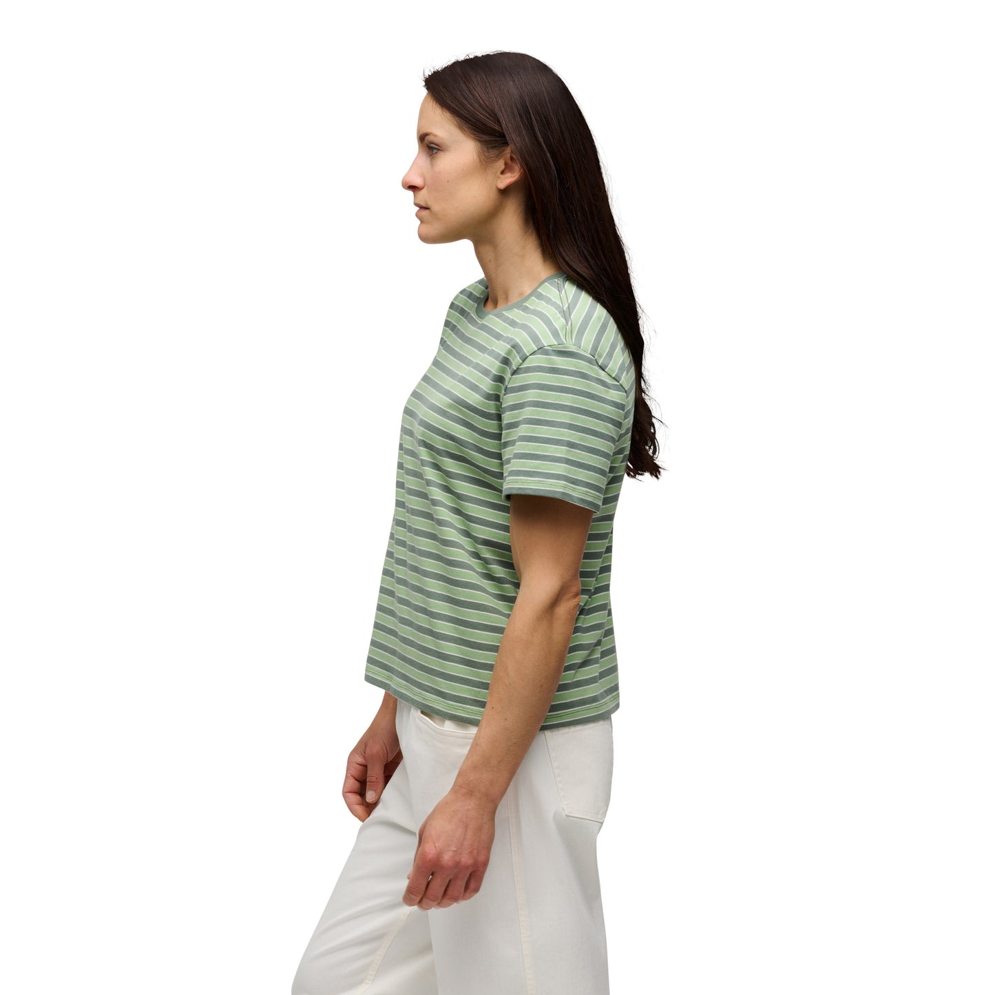 Women's BD Stripe Short Sleeve Tee Long