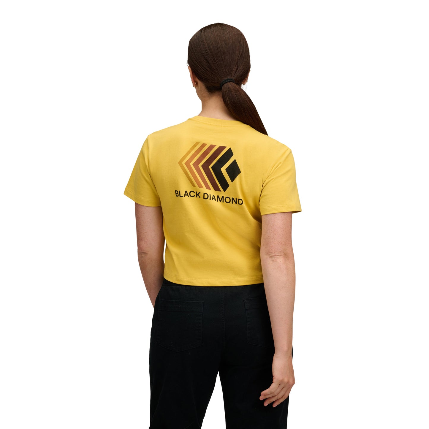 Women's Faded Crop Short Sleeve Tee