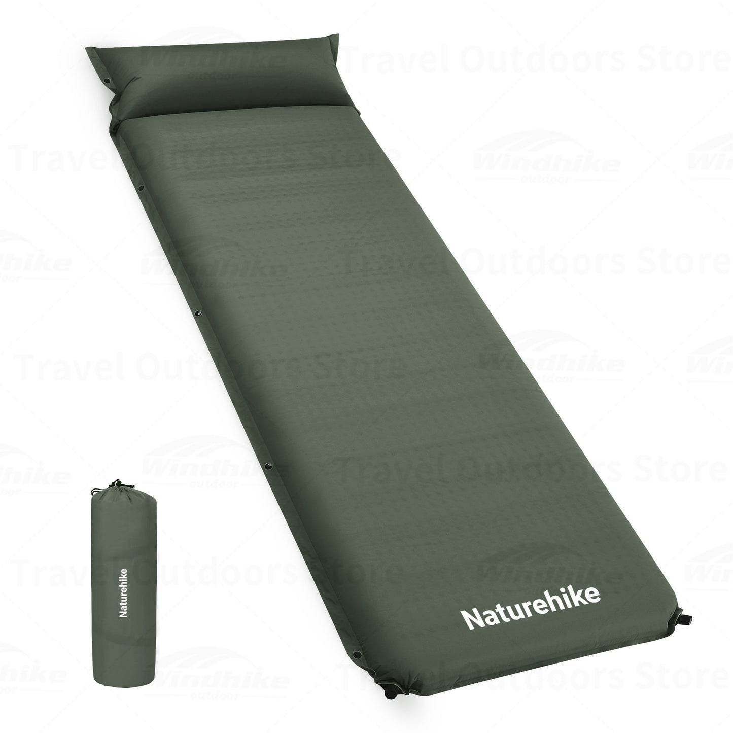 Naturehike Automatic Inflatable Cushion Portable Lightweight Self-Inflating Air Mattress Thickened 10cm Camping Tent Bed Outdoor Hiking Sleeping Bag