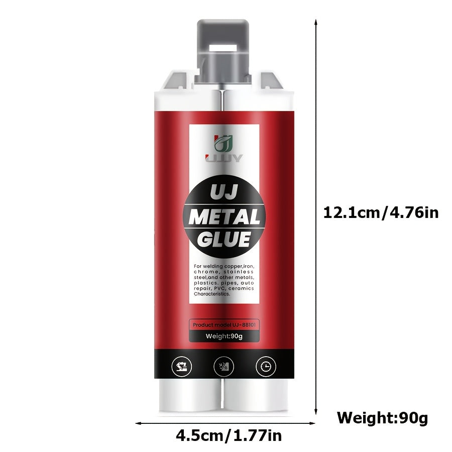 High-Strength Red Metal Repair Adhesive, Waterproof TJR8M5D