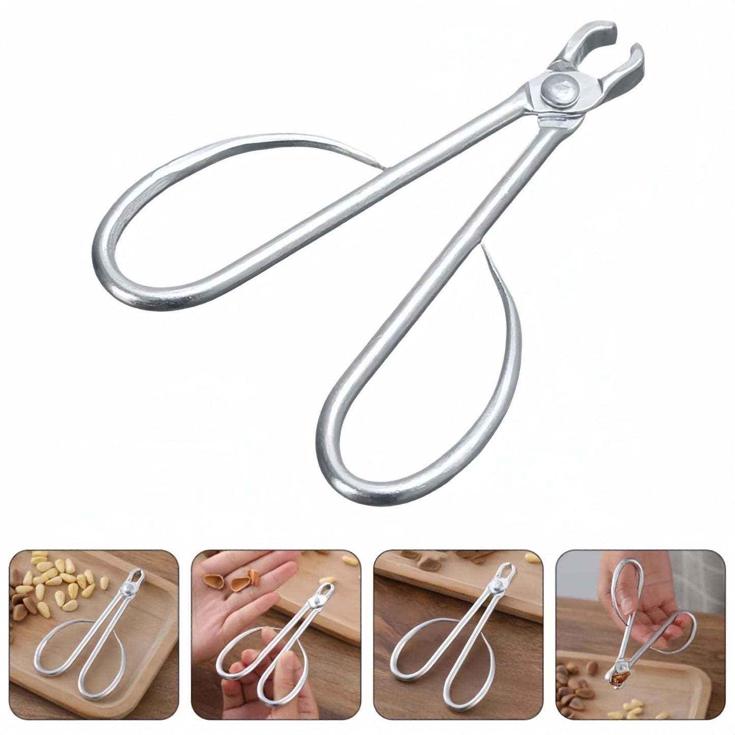 Durable Nut Opener for Pine Nuts & Sunflower Seeds TJR8M3L