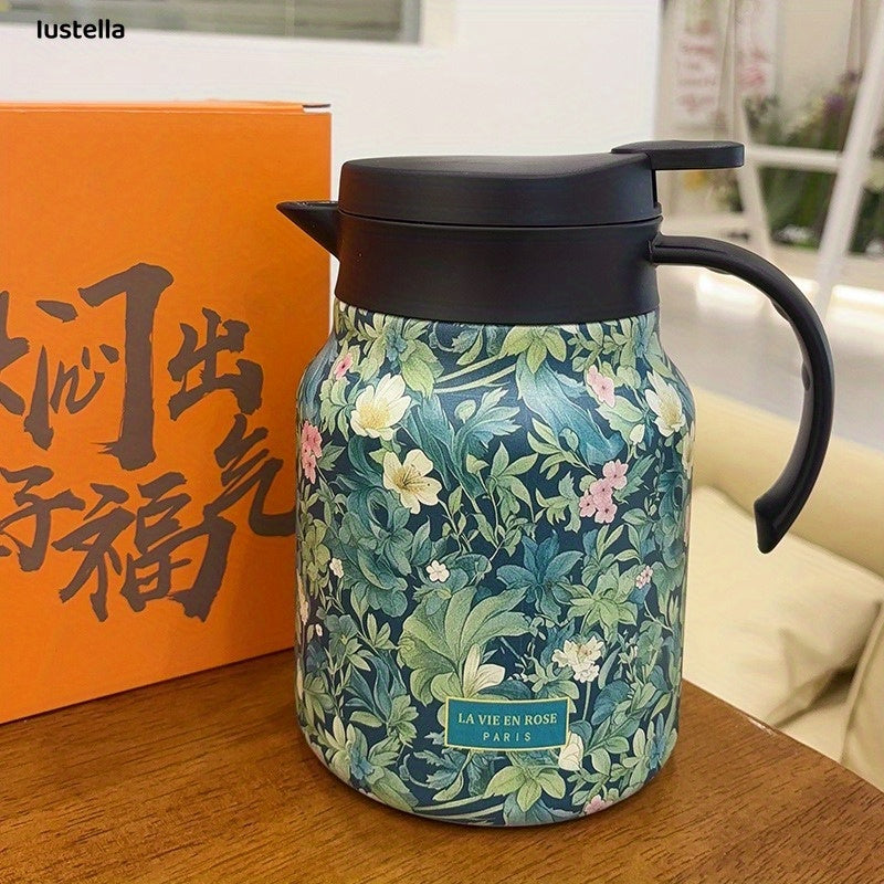 Stainless Steel Flower Tea Infuser Pot-7JYH