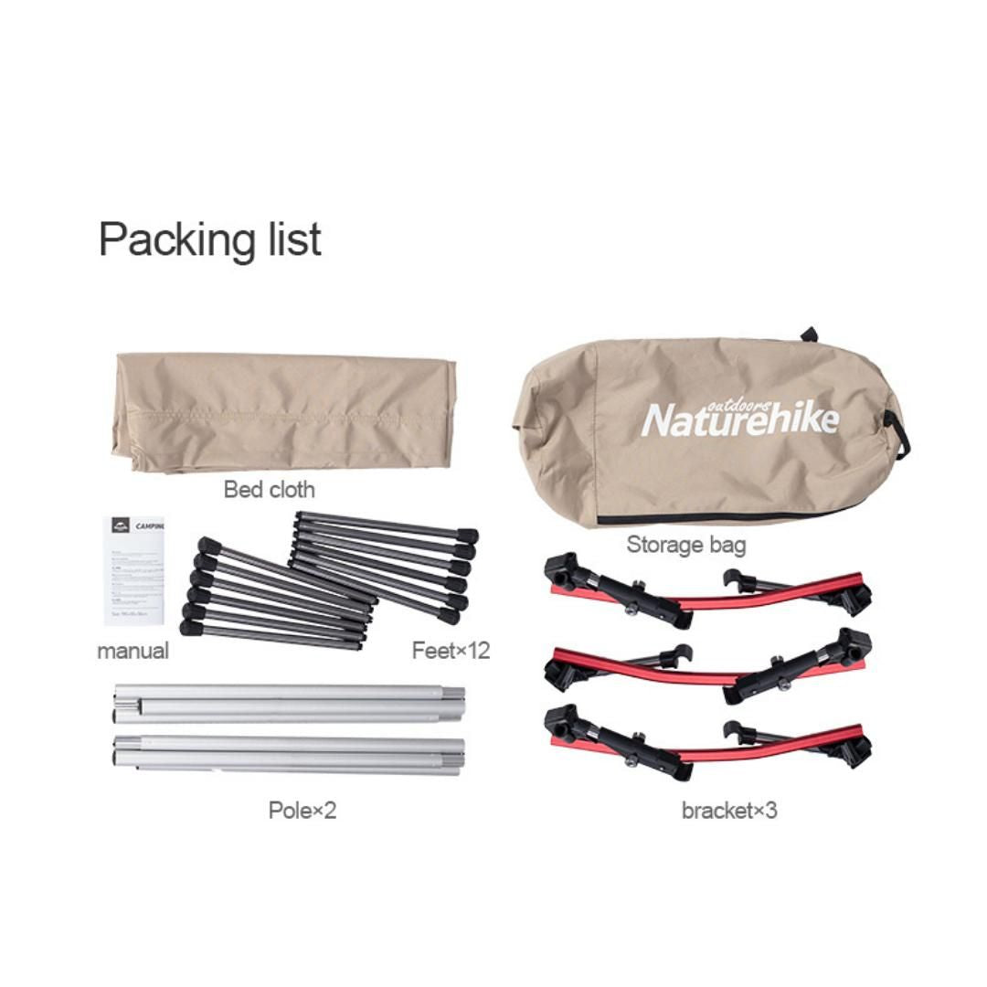 Naturehike NH19JJ006 (XJC04) Outdoor Camp Bed