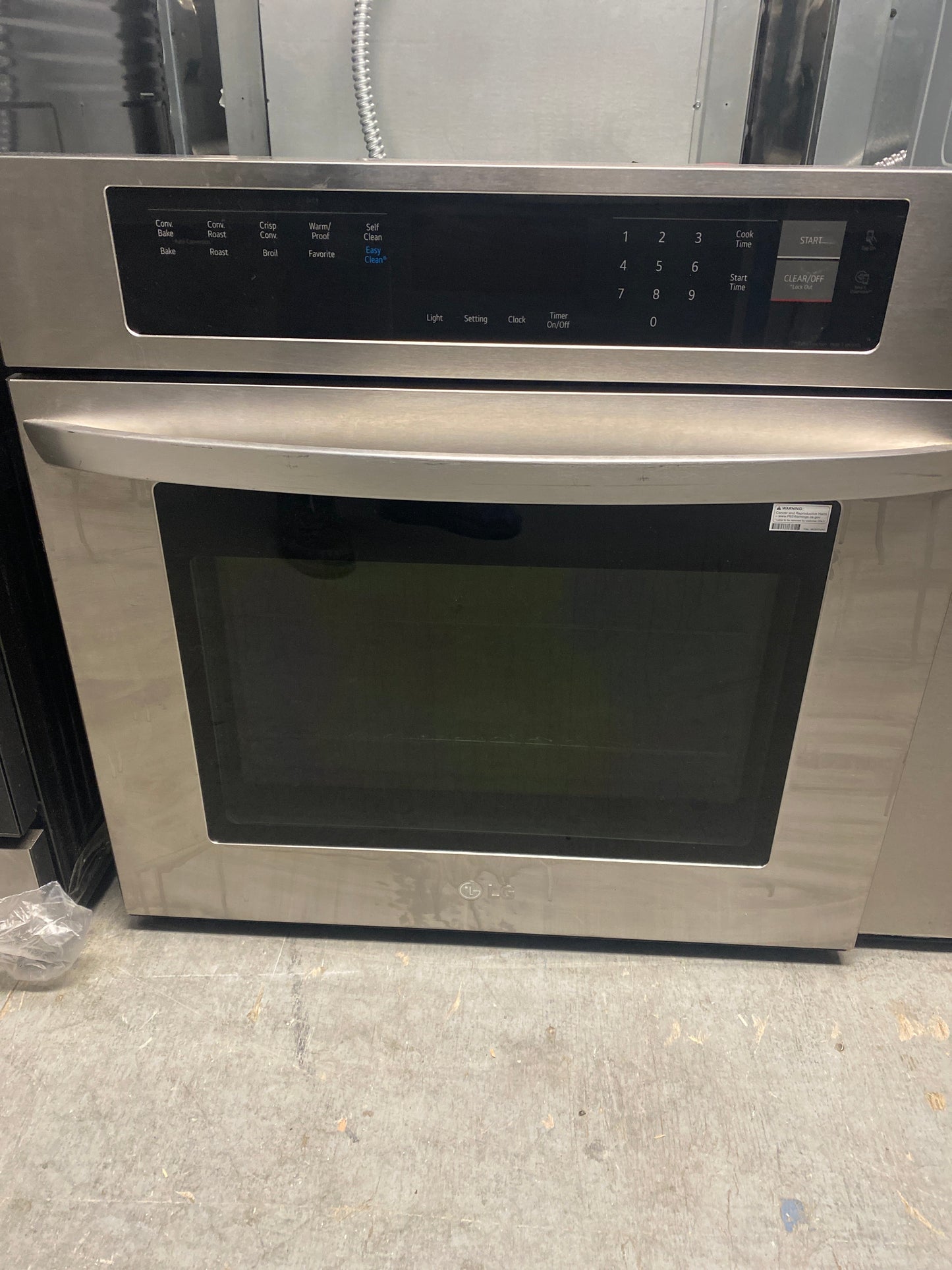 LG 30” Electric Convection Wall Oven