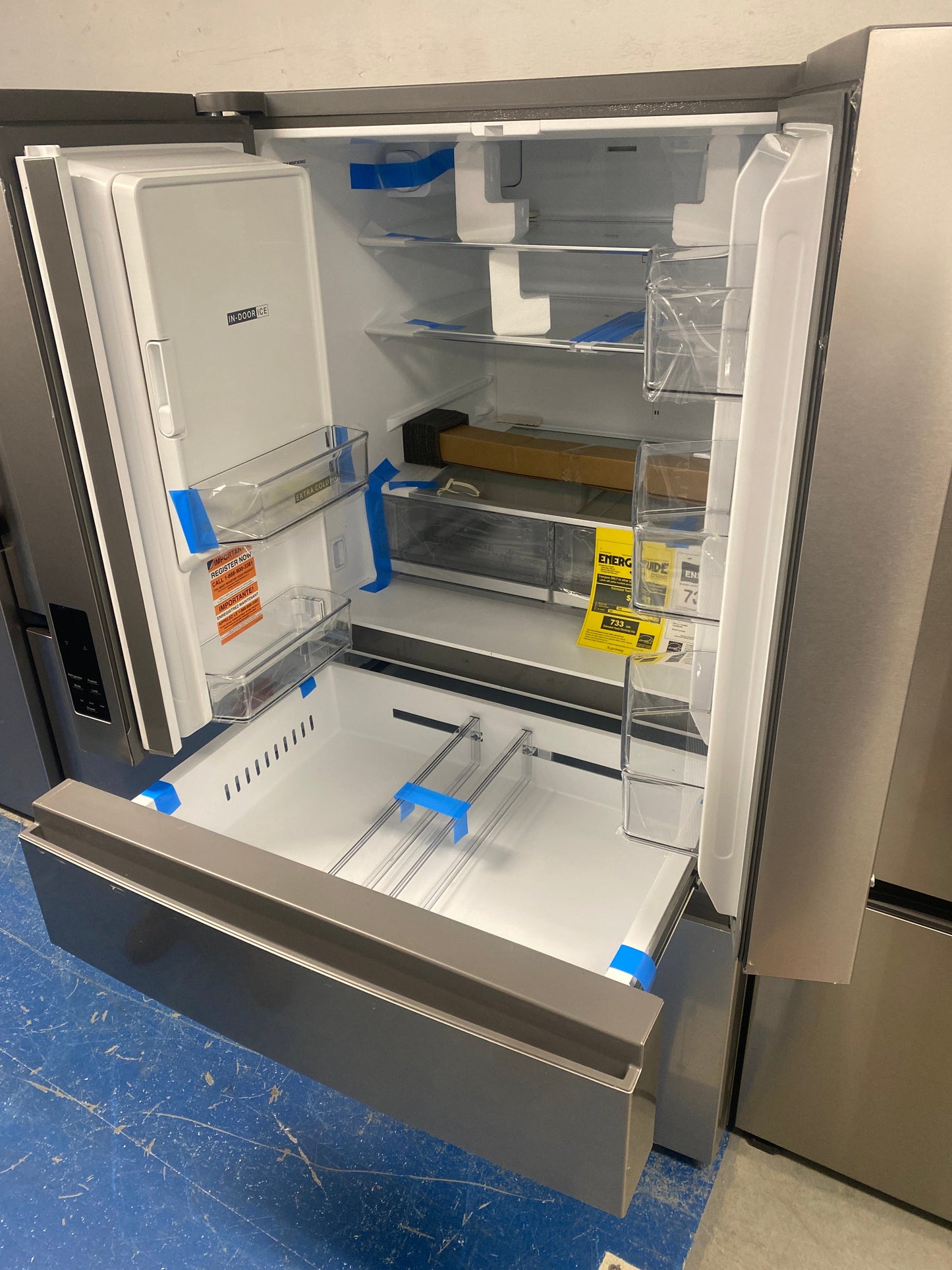 Whirlpool 29 cu. ft. Stainless steel French Door Refrigerator