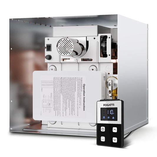 Fogatti InstaShower 7, 48,000 BTU RV Tankless Water Heater without Door