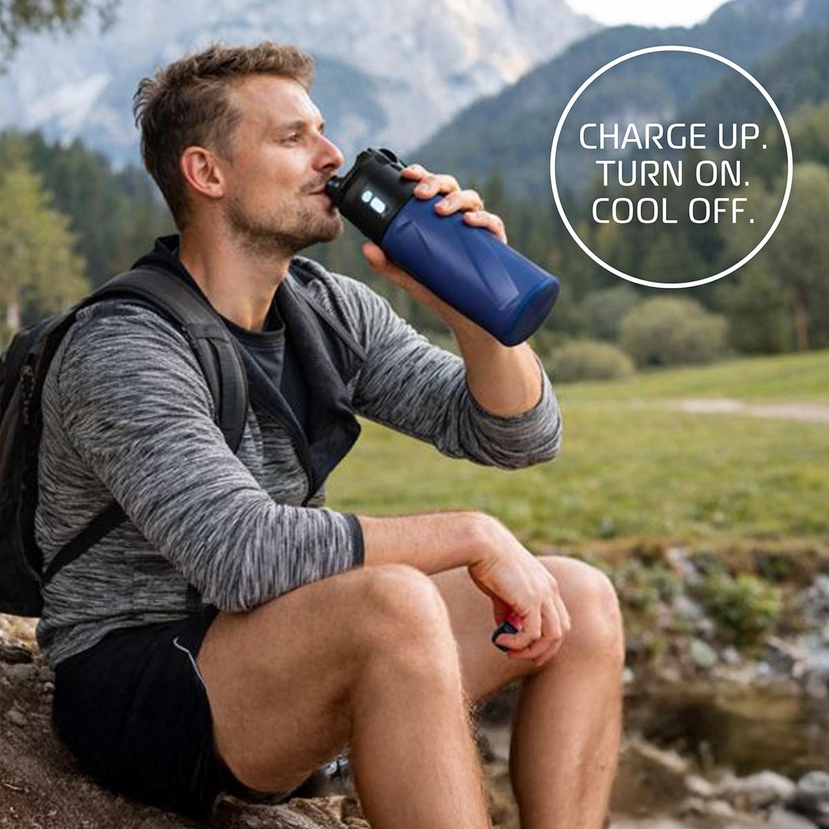 AlphaCool CoolBurst Misting Water Bottle - 20oz