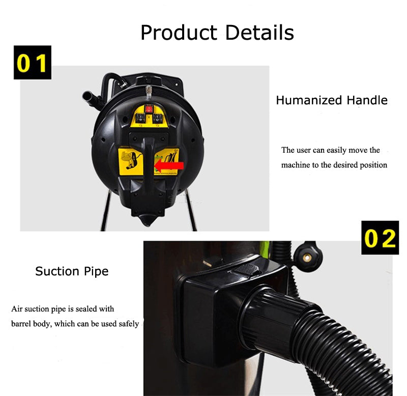110V 1000W Carpet Extractor Machine 40L