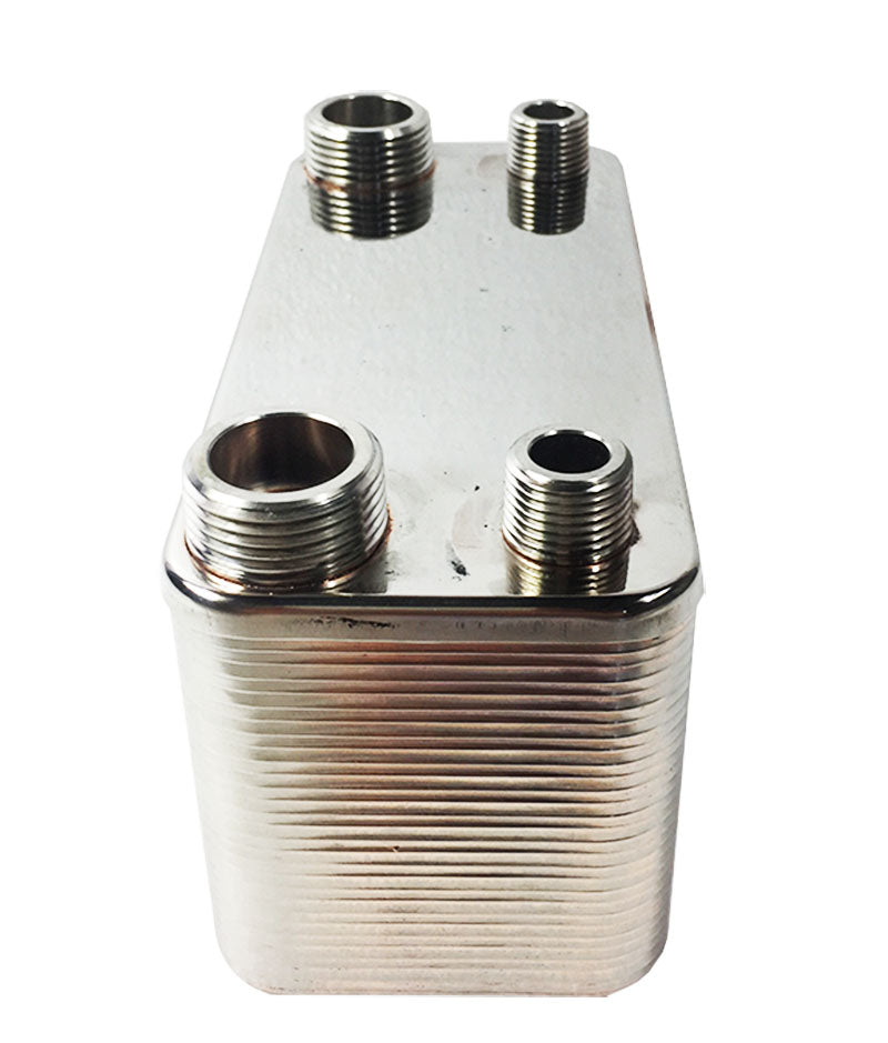 30-Plate Water to Water Brazed Plate Heat Exchanger