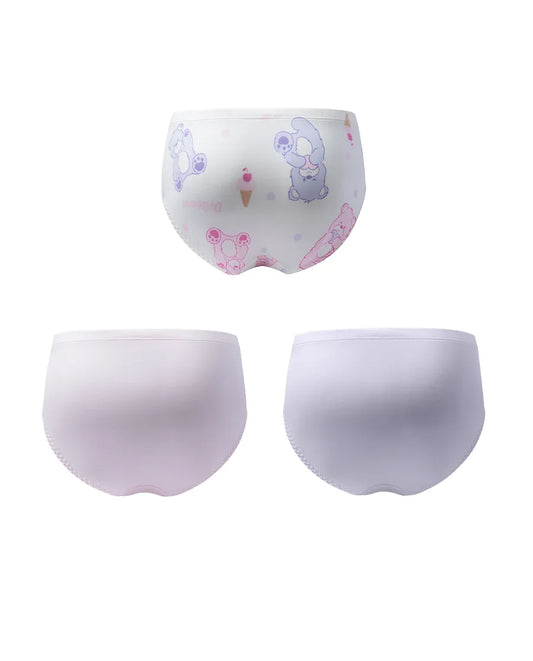Aimer Kids 3-Pack Modal Mid-Rise Panty Set
