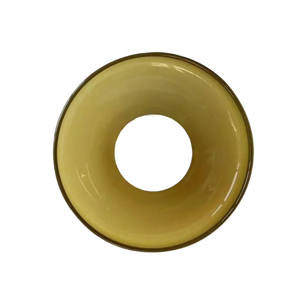 Scandinavian Glass Disc Ceiling Light With Flush Mount Design