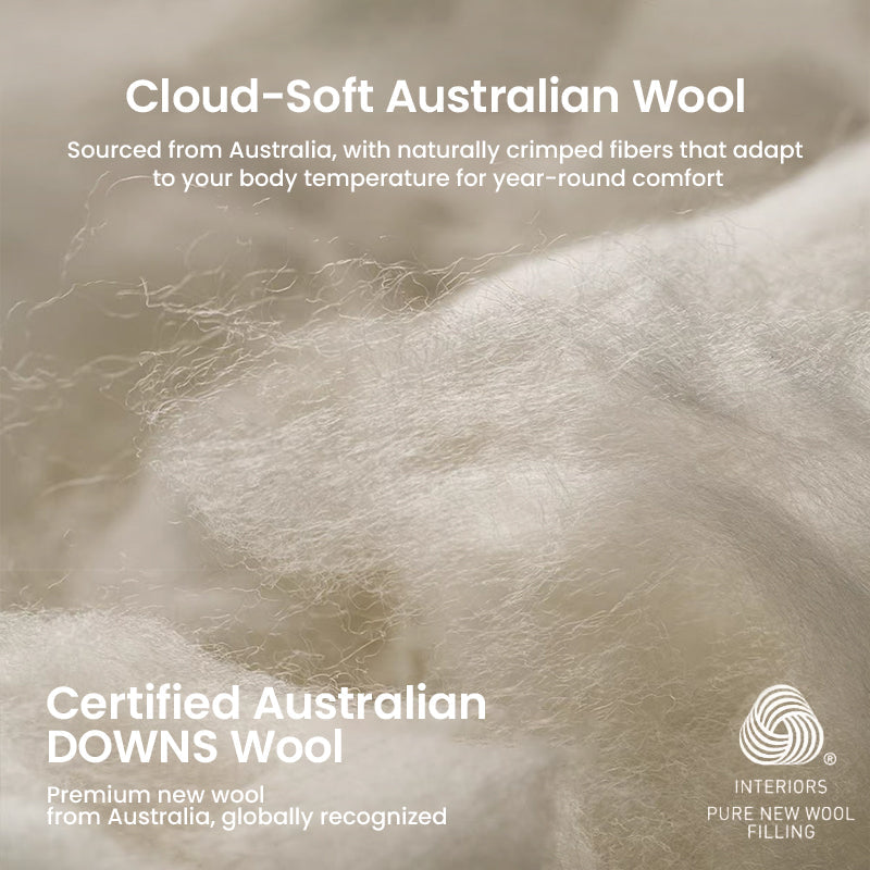 The Cloud-Light Merino Wool Comforter