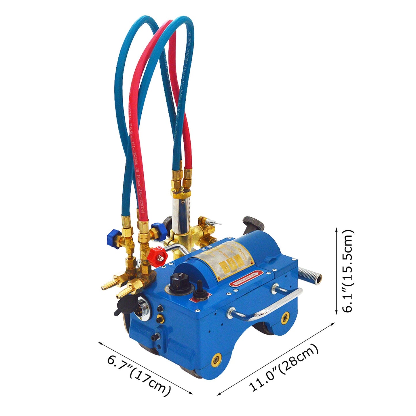 110V Electromagnetic Gas Pipe Cutting Machine Torch Burner Beveler
