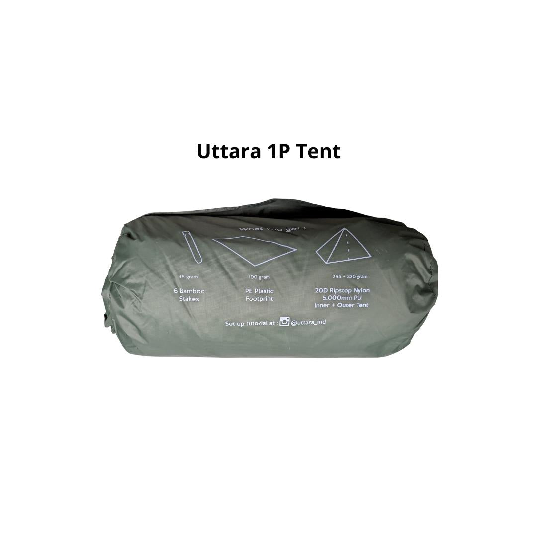 Uttara 1P Tent / 2P Tent Ultralight Tarp Style