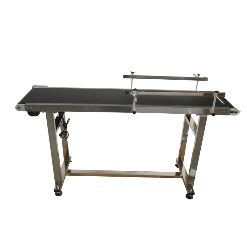 110V 1.5m PVC Conveyor Double Guardrail 30cm