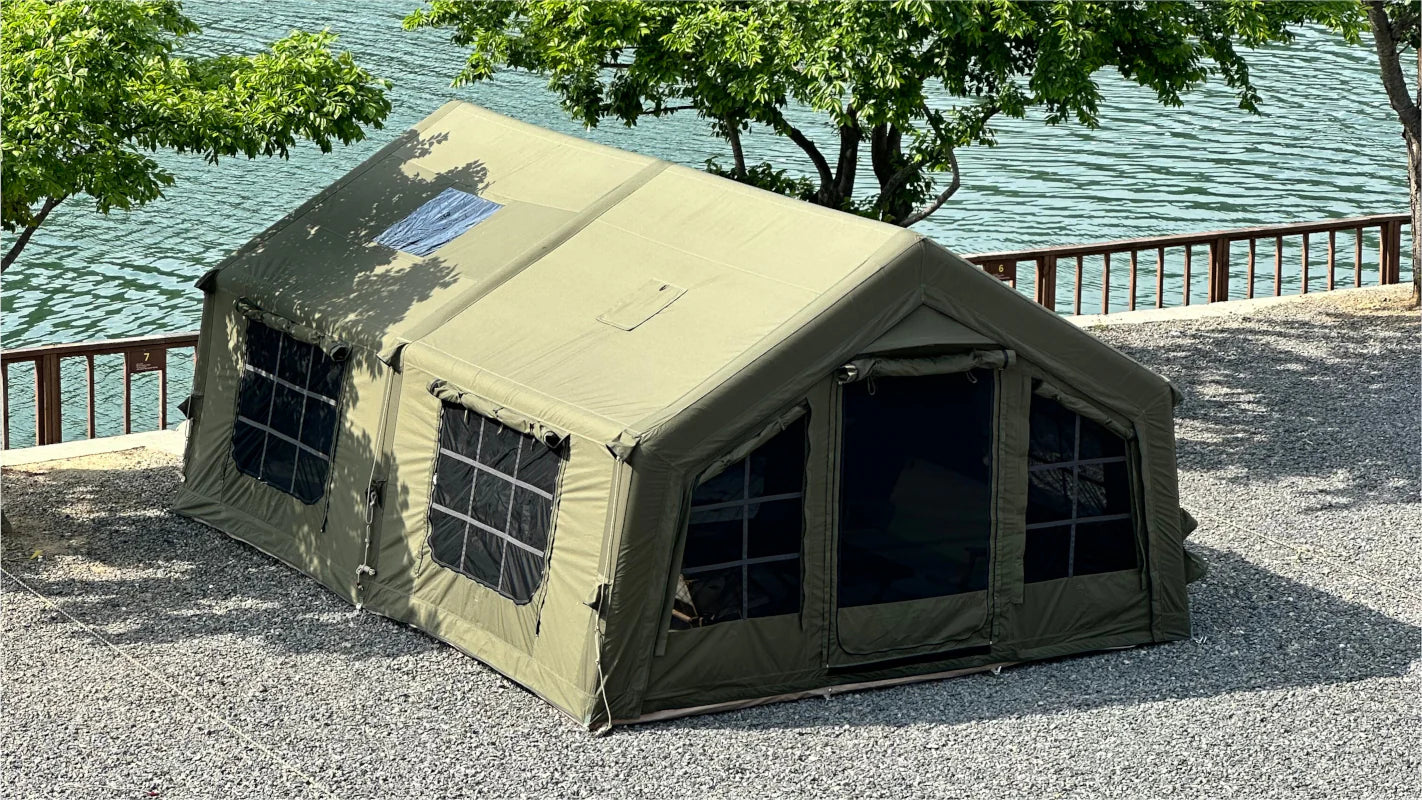 Coody | RBM Inflatable tent  Koala 5 Khaki for 2-6 person