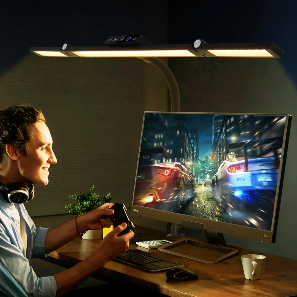 Induction Gooseneck LED Table Lamp 17W-EM9G