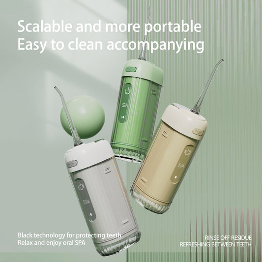 USB Rechargeable Electric Water Flosser, Portable Oral Care – TJR2D9Y