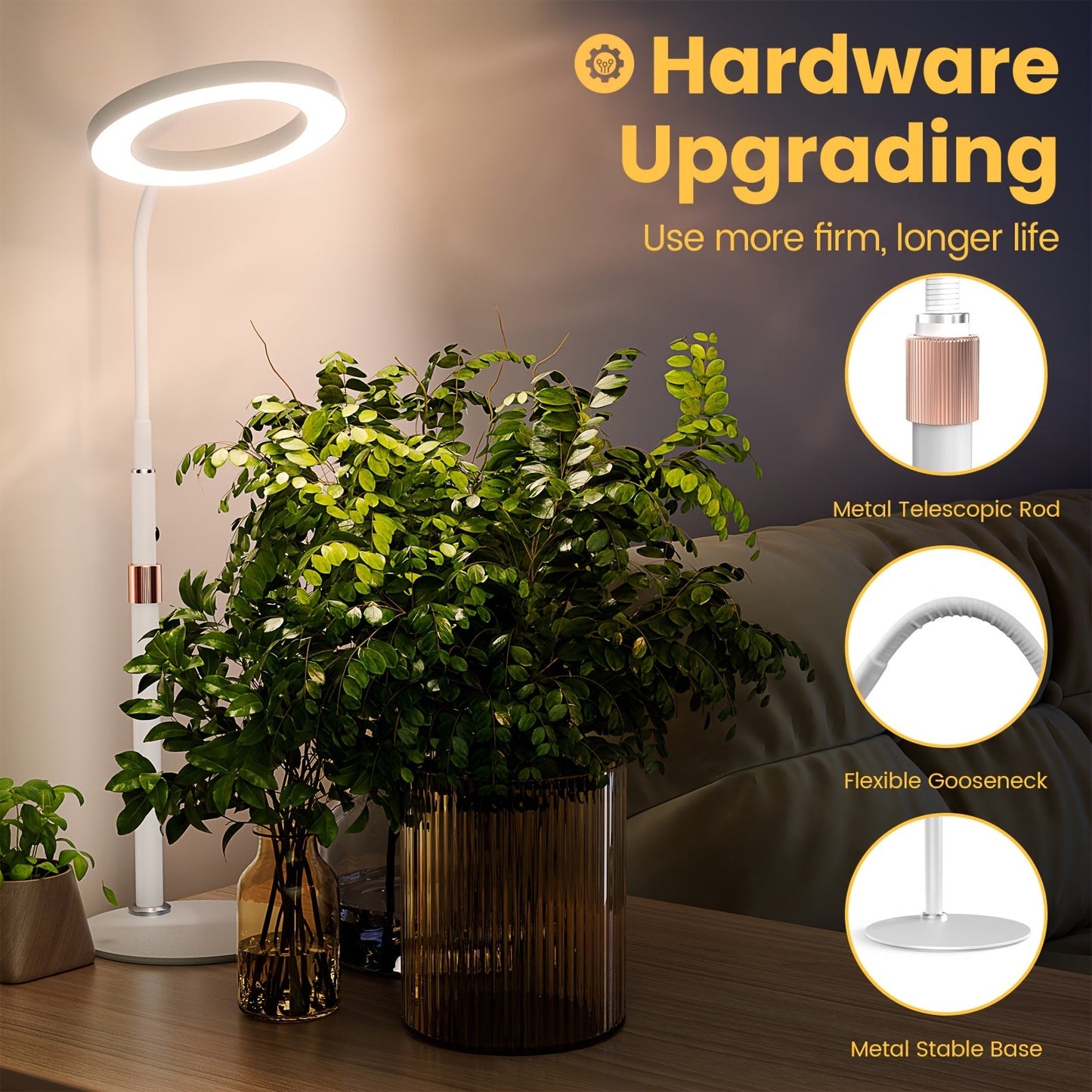 LED Grow Light with Timer and Dimming-JPPR