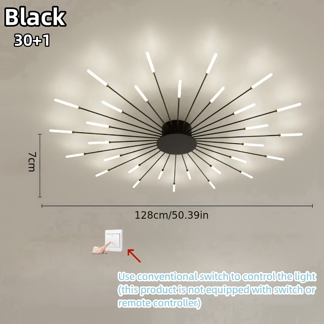 Modern Luxury LED Fireworks Ceiling Lamp-CVH5