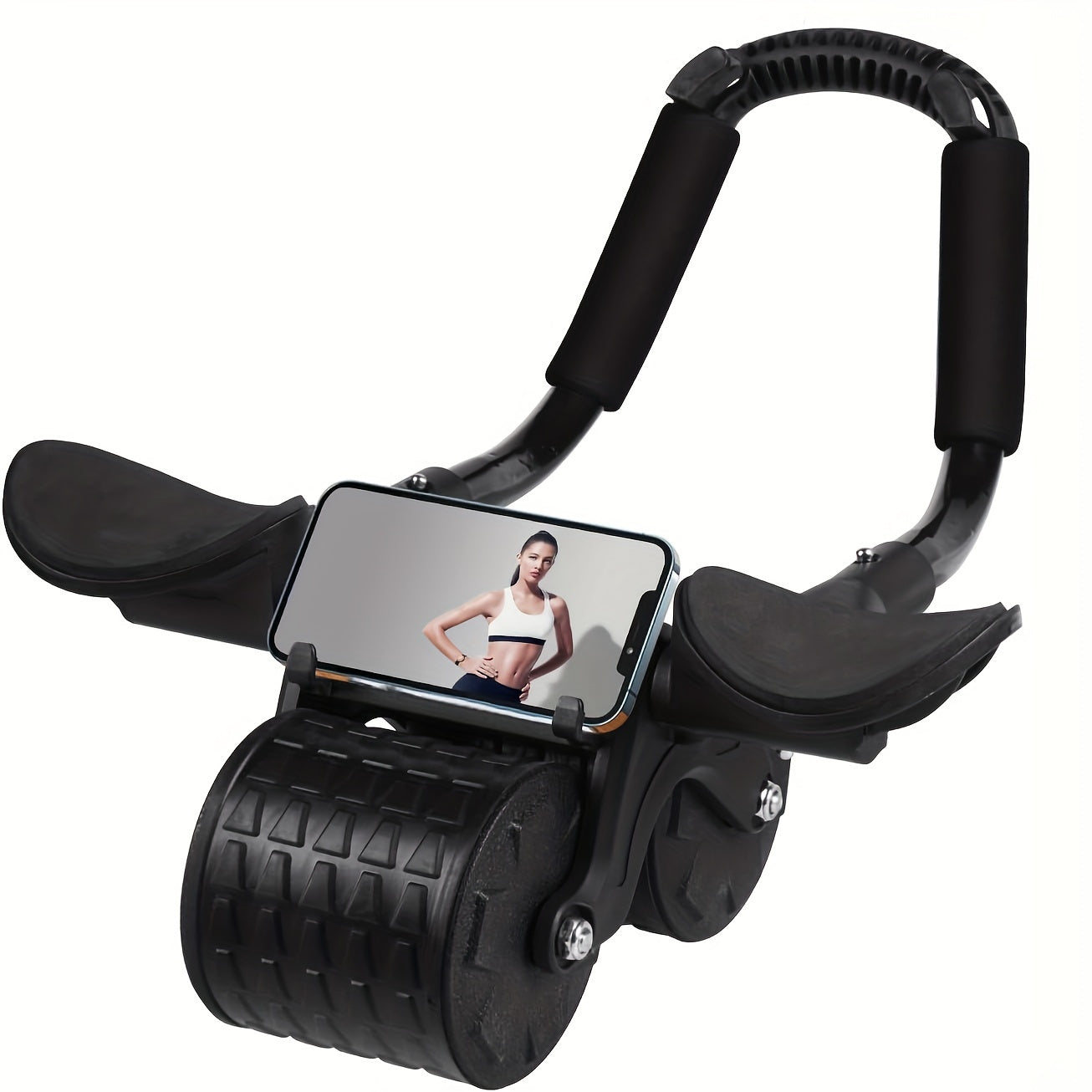 Universal Abdominal Exercise Wheel with Automatic Rebound TJR6P2L