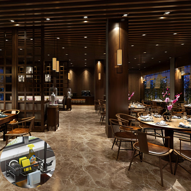 Polished PVC Sink Organizer- HMT24SS