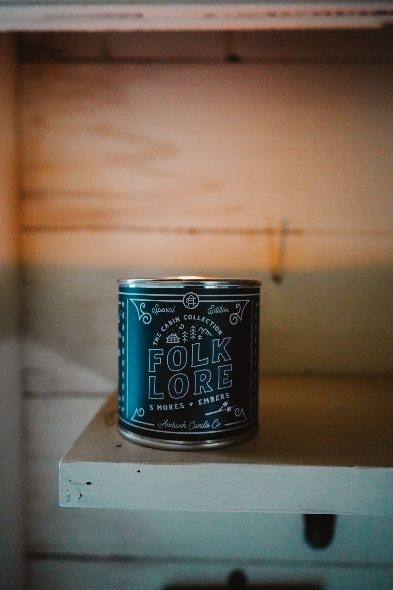 Folklore | S'mores + Embers 8oz Soy Candle