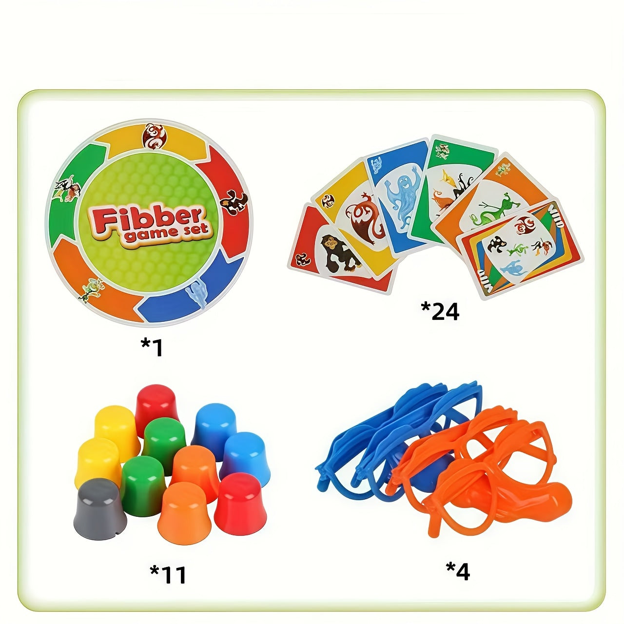 Fun Long Nose Glasses Toy, Interactive Play TJR7L4D