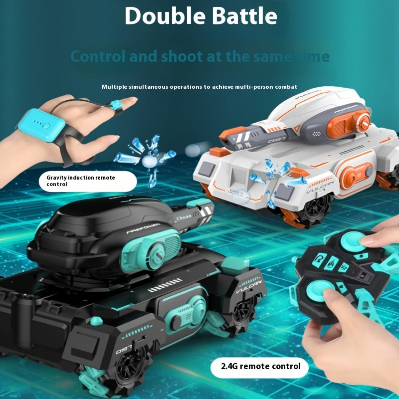 Gesture Control Water Bomb Tank RC Car