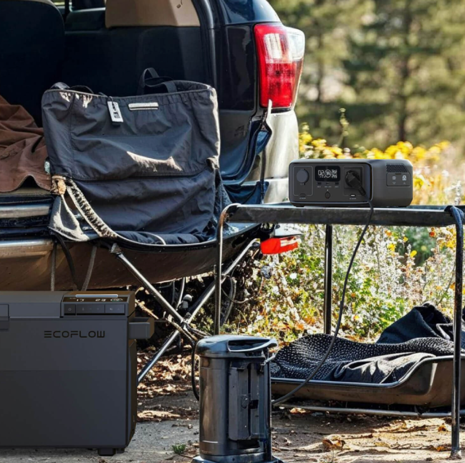 Ecoflow River 3 245 UPS Power Station Portable Lightweight Compact Fast Charging Power Supply 220V High Powered Energy Storage Battery Camping Outdoor Travel Eco Flow