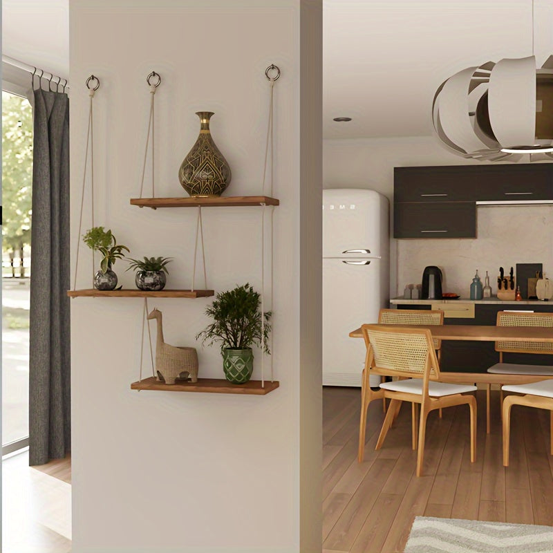 PMMJ Adjustable Hanging Wall Shelf - D2FN