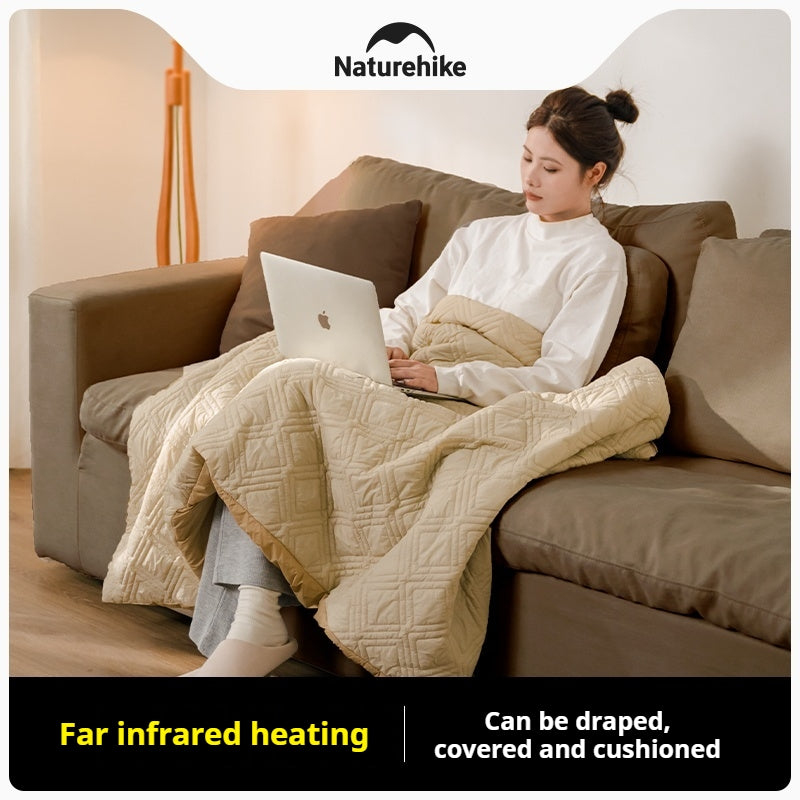 Naturehike Electric Heater Blanket Portable Ultralight Wearable Cloak Sleeping Bag Poncho Coat Winter Warm 20D 380T Nylon Fabric USB Electric Heating Quilt