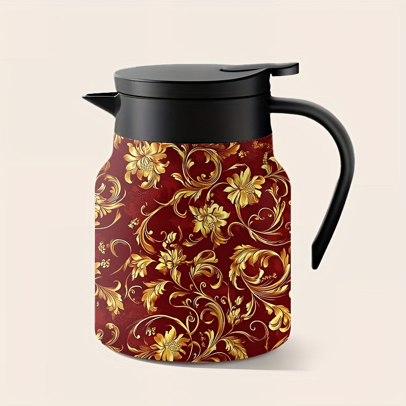 Stainless Steel Flower Tea Infuser Pot-7JYH