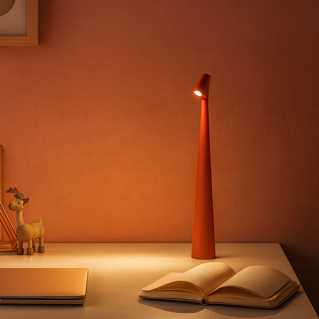 Cordless Rechargeable LED Table Lamp With Touch Dimming