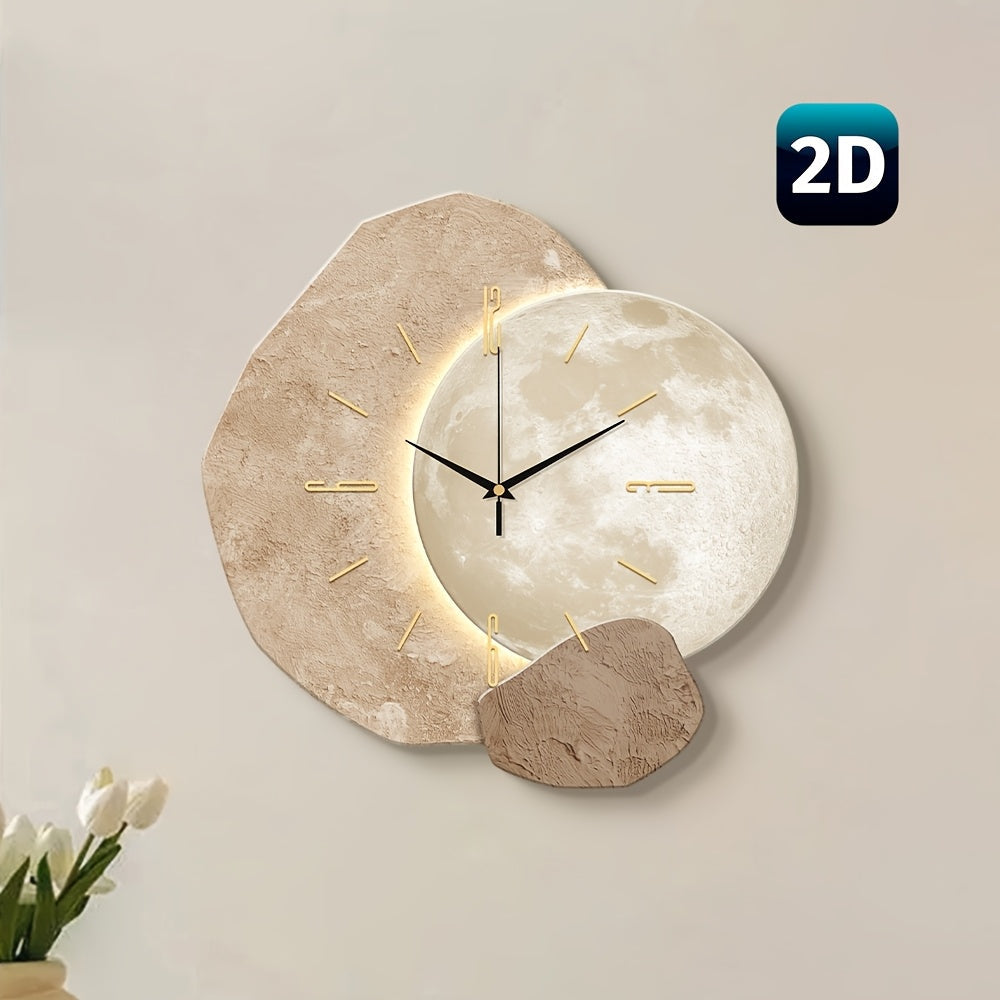 Minimalist Moon Phase Wall Clock- HMT17WC