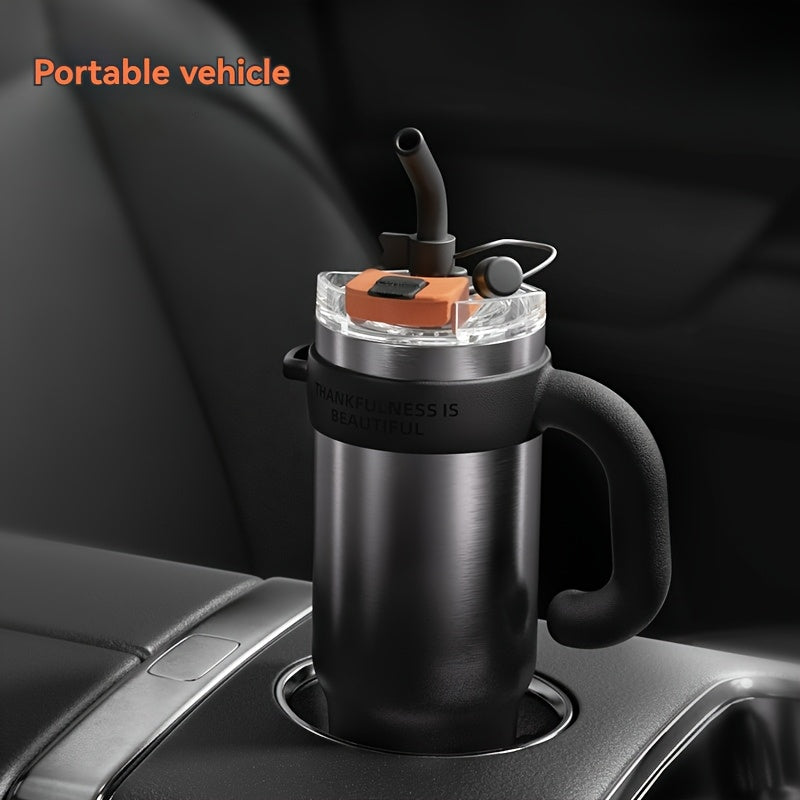 NRMEI Stainless Steel Large Capacity Ice Bullock Cup Thermos TJR8X4C