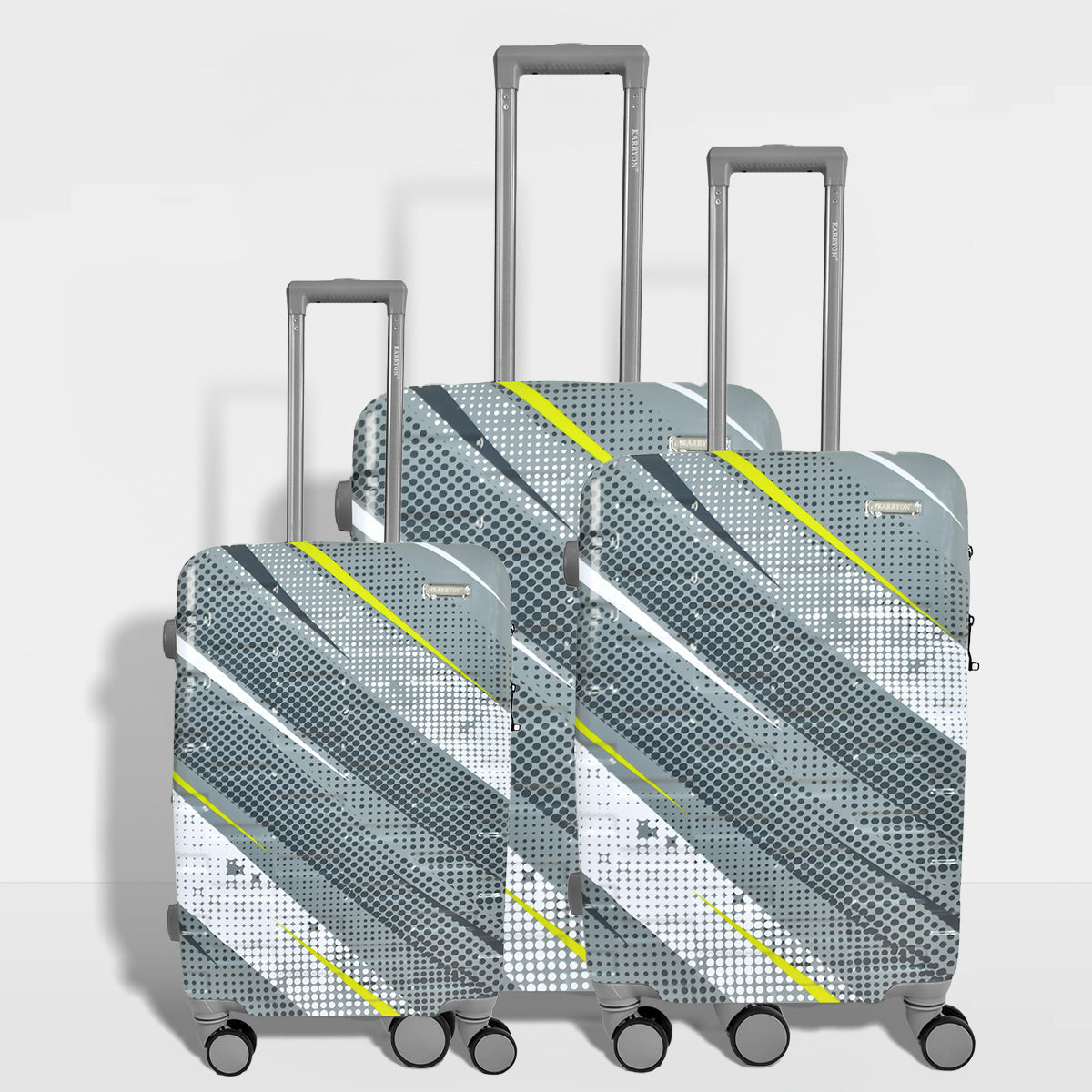 Karry-On Aero Strokes Expandable 3 Pc Set Pp Luggage (20/24/28")