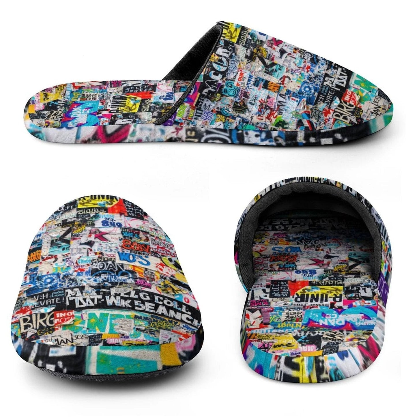 Flannel Men's Cotton Slippers