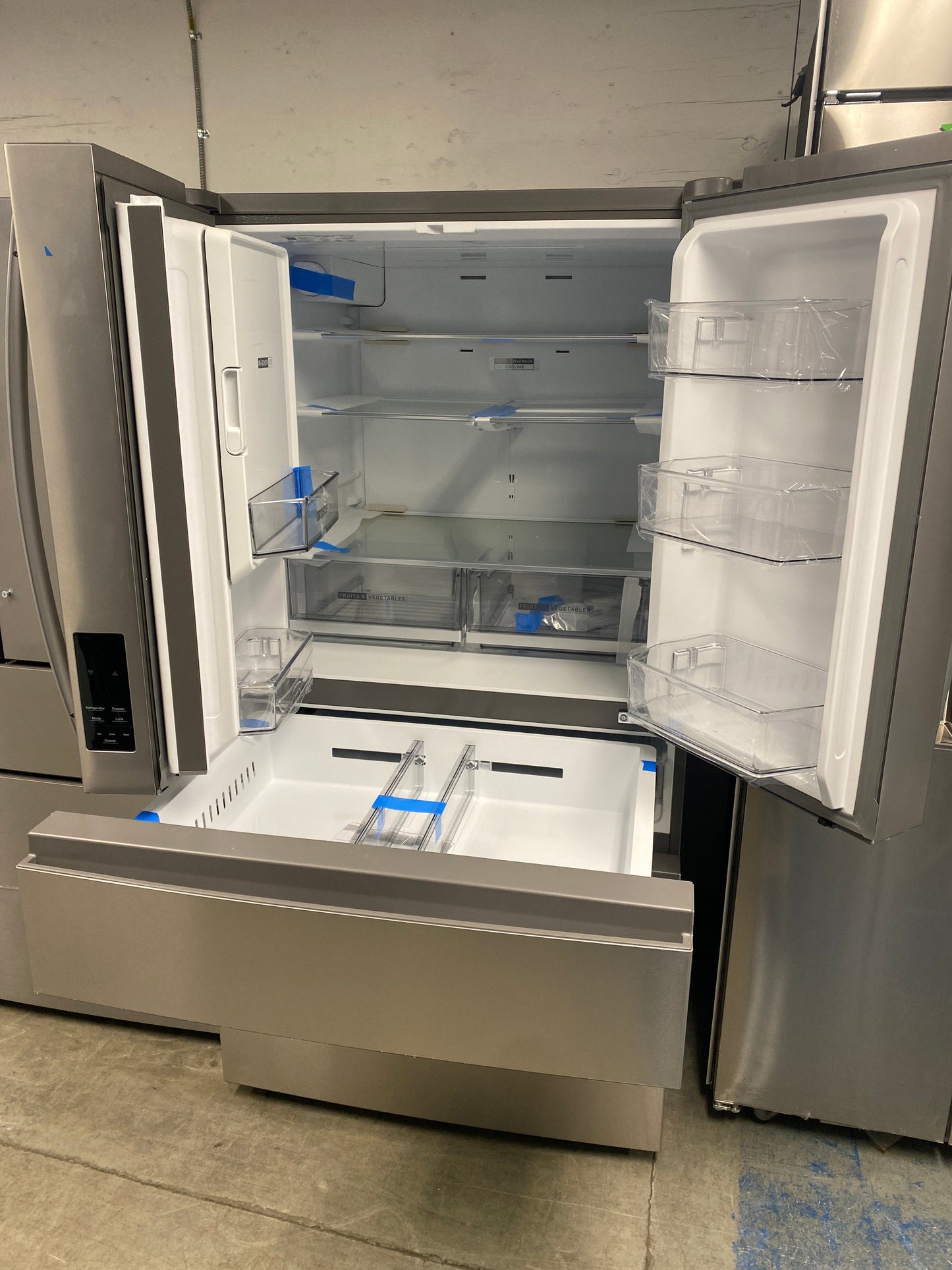 Whirpool 29 cu. ft. 36” wide bottom Freezer French Door Refrigerator