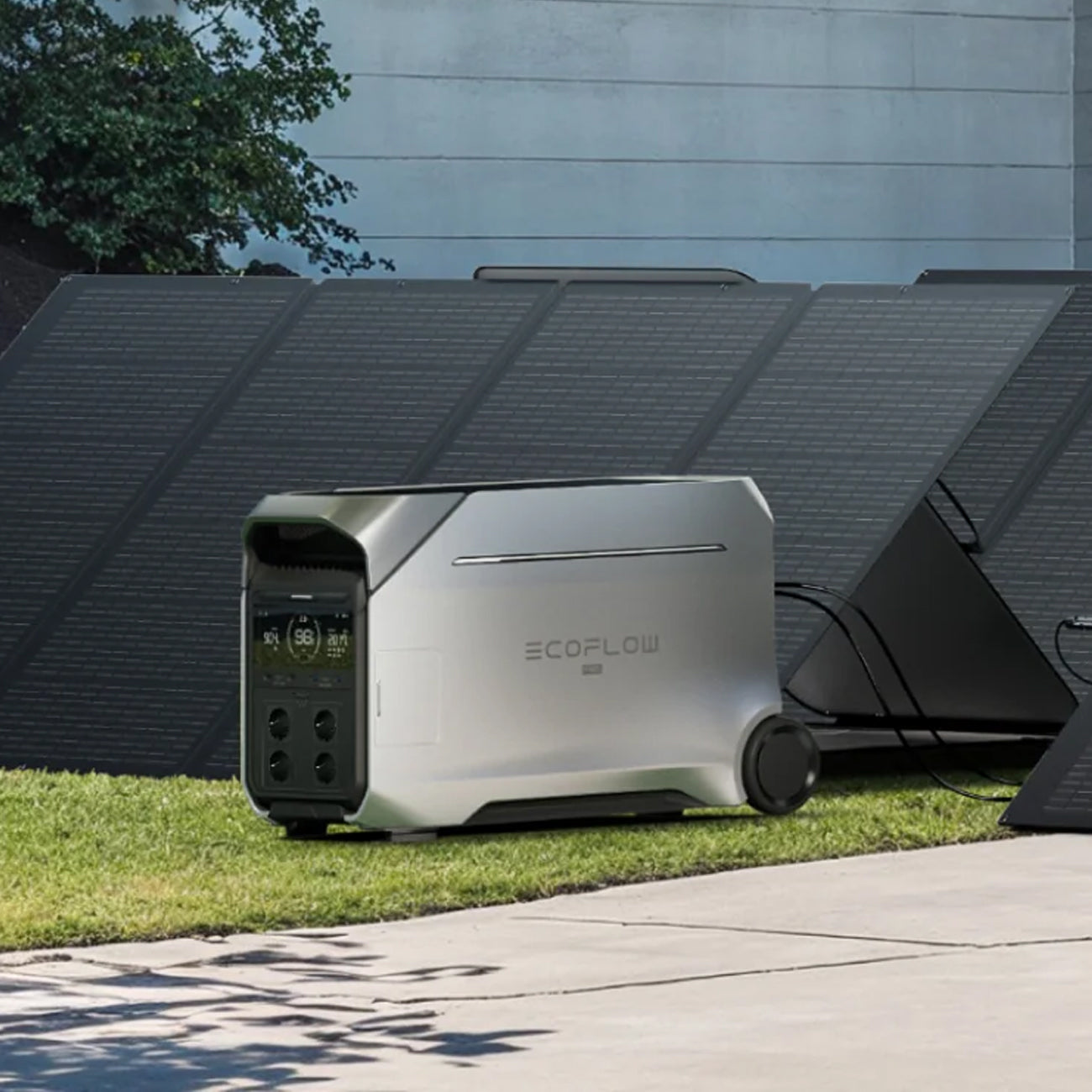 EcoFlow Delta Pro 3 Power Station Portable Home Battery Backup 220V Charging 80% In 1 Hour 4000W Up To 6000W With X-Boost Battery Backup Energy Storage