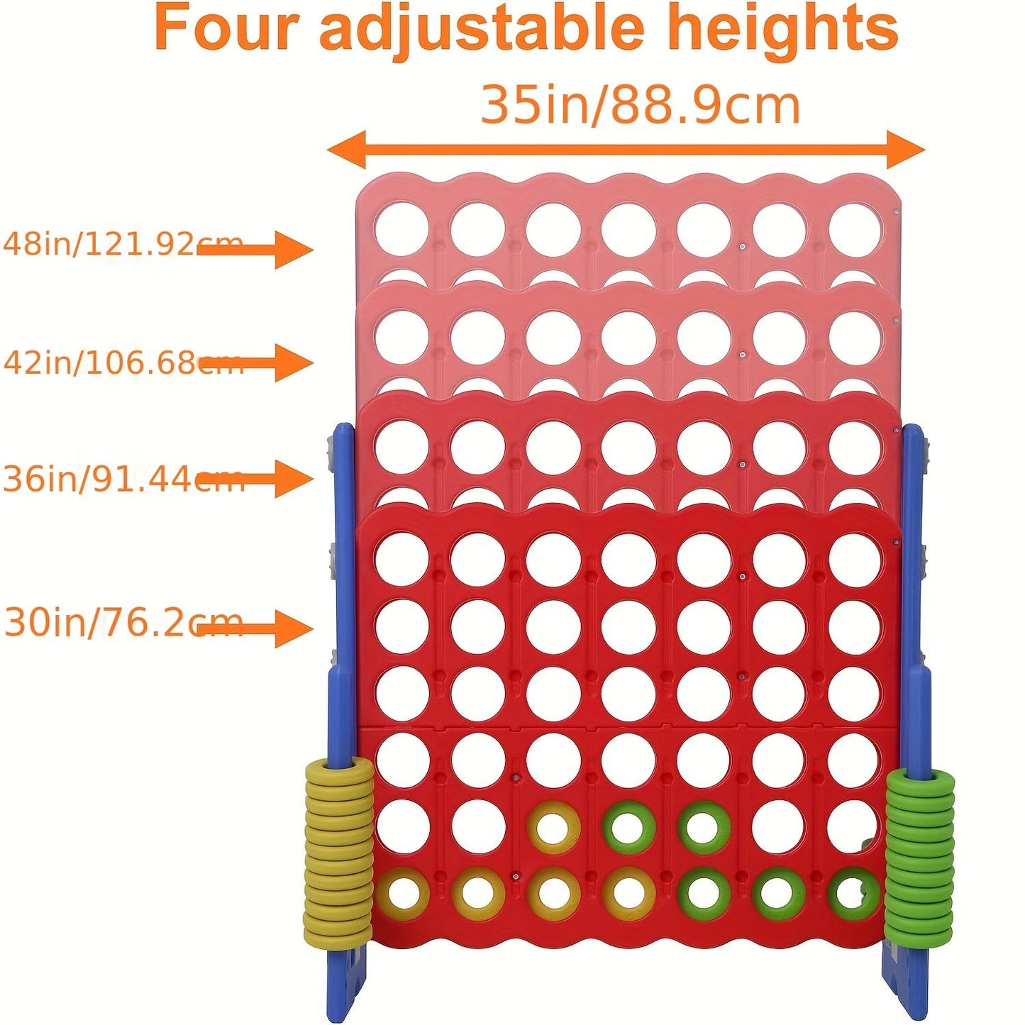 Giant 10.16cm A Row Game, Jumbo 4-to-Score TJR7L4D