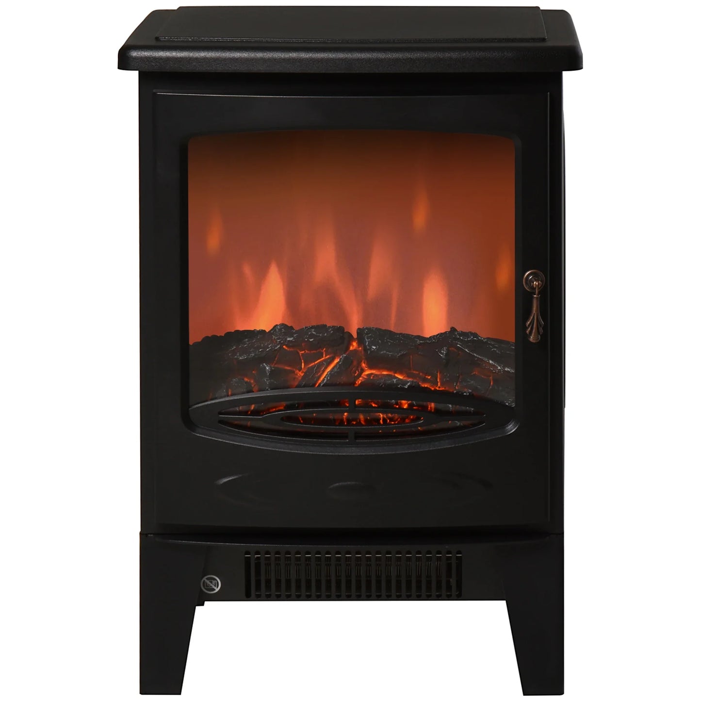 Homcom Dual-Power Electric Fireplace