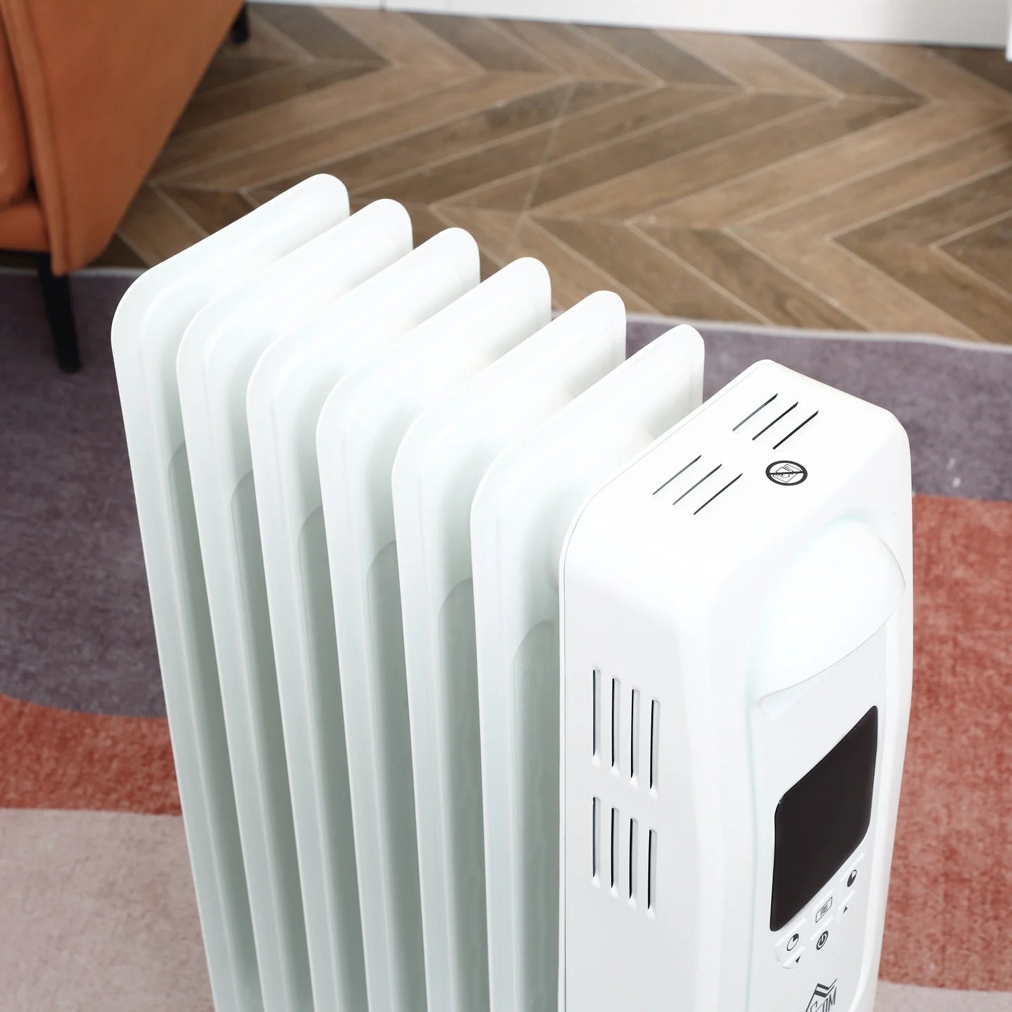 Homcom 1.5kW Portable Oil Filled Radiator