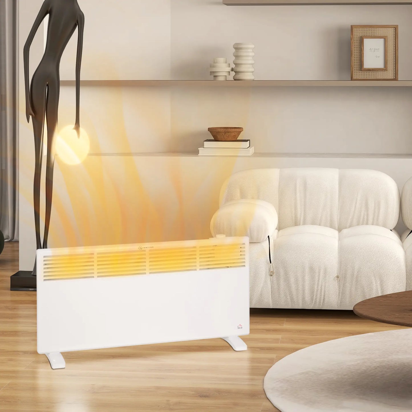 Homcom 2kw Convector Heater (White)